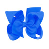 Children's Handmade Cloth Bow Flower Hair Clip Duckbill Hairpin Colorful Headwear
