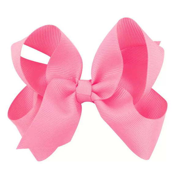 Children's Handmade Cloth Bow Flower Hair Clip Duckbill Hairpin Colorful Headwear