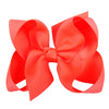 Children's Handmade Cloth Bow Flower Hair Clip Duckbill Hairpin Colorful Headwear