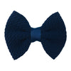 Children's Handmade Cloth Mini Bow Hair Accessories With Solid Color Pattern