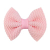 Children's Handmade Cloth Mini Bow Hair Accessories With Solid Color Pattern