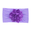 Children's Handmade Cloth Nylon Lotus Flower Elastic Headband
