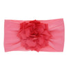Children's Handmade Cloth Nylon Lotus Flower Elastic Headband