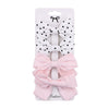 Children's Handmade Fabric Floral Bow Hair Clip Set Simple Fresh Baby Hair Accessories Right Side Hairpins