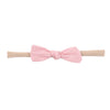 Children's Handmade Nylon Fabric Bow Plaid Hair Band Set Soft Elastic Bow Hair Rope Headdress Accessories