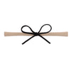 Children's Handmade Nylon Fabric Bow Plaid Hair Band Set Soft Elastic Bow Hair Rope Headdress Accessories