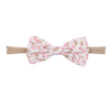 Children's Handmade Nylon Fabric Bow Plaid Hair Band Set Soft Elastic Bow Hair Rope Headdress Accessories