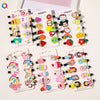 Children's Handmade Silicone Rabbit Ears Duckbill Hair Clip Set Playful Hair Accessories For Girls And Women