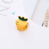 Children's Metal Cartoon Fruit Animal Style Baking Varnish Hair Clip Hair Accessories