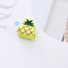 Children's Metal Cartoon Fruit Animal Style Baking Varnish Hair Clip Hair Accessories