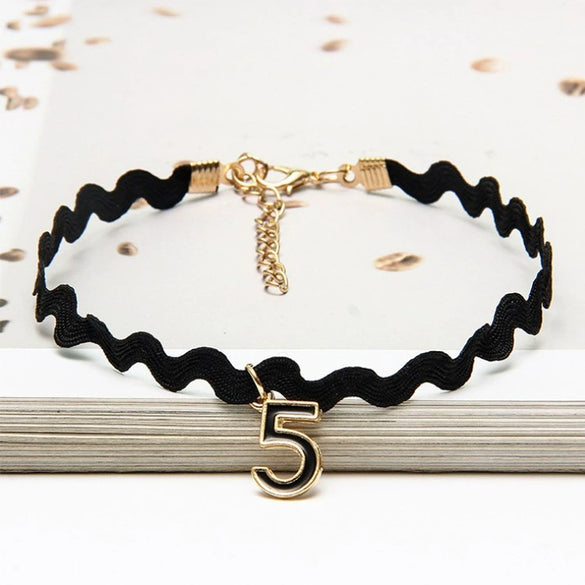 Children's Necklace Girls' Fashion Collarbone Chain Girls' Allmatch Simple Necklace Accessories Princess Baby Jewelry