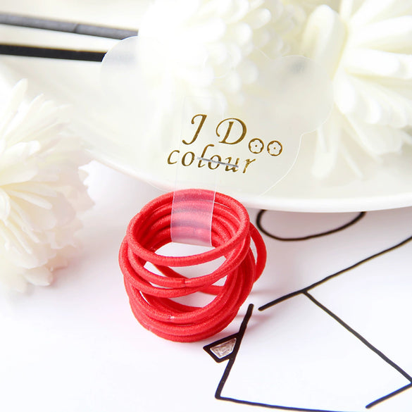 Children's Nylon Handmade Round Elastic Baby Thumb Hair Band