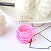 Children's Nylon Handmade Round Elastic Baby Thumb Hair Band