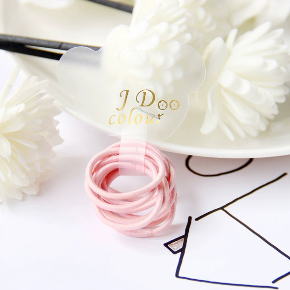 Children's Nylon Handmade Round Elastic Baby Thumb Hair Band