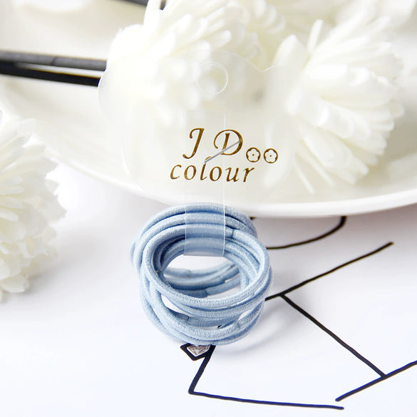 Children's Nylon Handmade Round Elastic Baby Thumb Hair Band