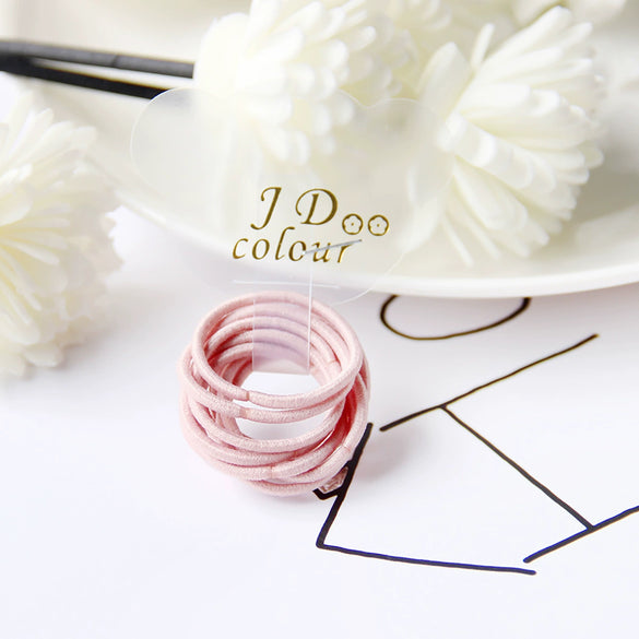 Children's Nylon Handmade Round Elastic Baby Thumb Hair Band