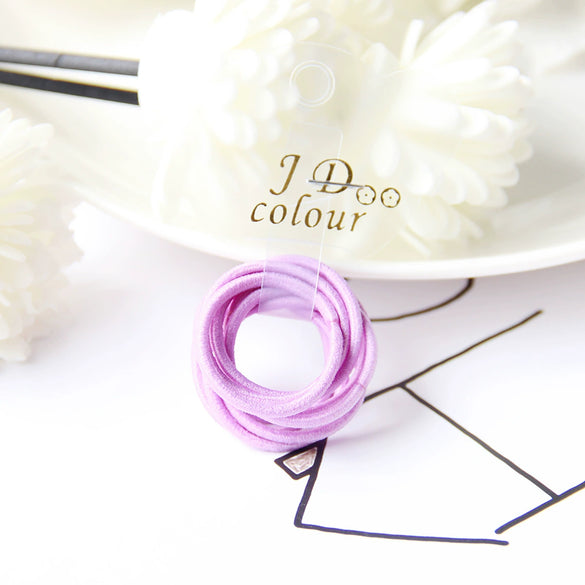 Children's Nylon Handmade Round Elastic Baby Thumb Hair Band