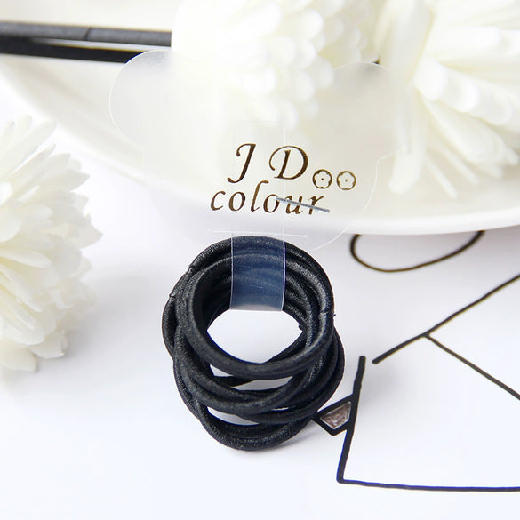 Children's Nylon Handmade Round Elastic Baby Thumb Hair Band