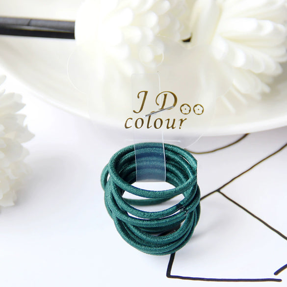 Children's Nylon Handmade Round Elastic Baby Thumb Hair Band