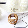 Children's Nylon Handmade Round Elastic Baby Thumb Hair Band