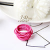 Children's Nylon Handmade Round Elastic Baby Thumb Hair Band