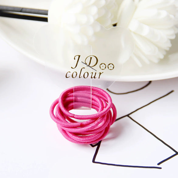 Children's Nylon Handmade Round Elastic Baby Thumb Hair Band