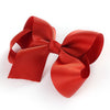 Children's Solid Color Cloth Bow Hair Clip Pointed Bb Clip Flower Headdress For Girls Baby Bow Hairpin Accessory