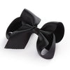Children's Solid Color Cloth Bow Hair Clip Pointed Bb Clip Flower Headdress For Girls Baby Bow Hairpin Accessory