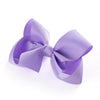 Children's Solid Color Cloth Bow Hair Clip Pointed Bb Clip Flower Headdress For Girls Baby Bow Hairpin Accessory