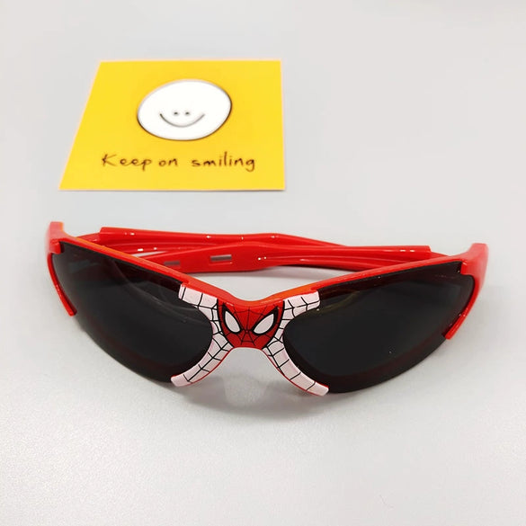Children's Sunglasses Cute Cartoon Style Half Frame Pc Frame Resin Lens