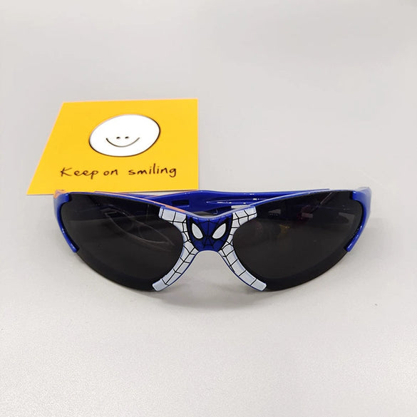 Children's Sunglasses Cute Cartoon Style Half Frame Pc Frame Resin Lens