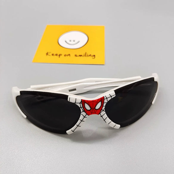 Children's Sunglasses Cute Cartoon Style Half Frame Pc Frame Resin Lens