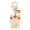 Chinoiserie Cartoon Style Cute Carp Dragon Metal Zinc Alloy New Year Bag Pendant Keychain