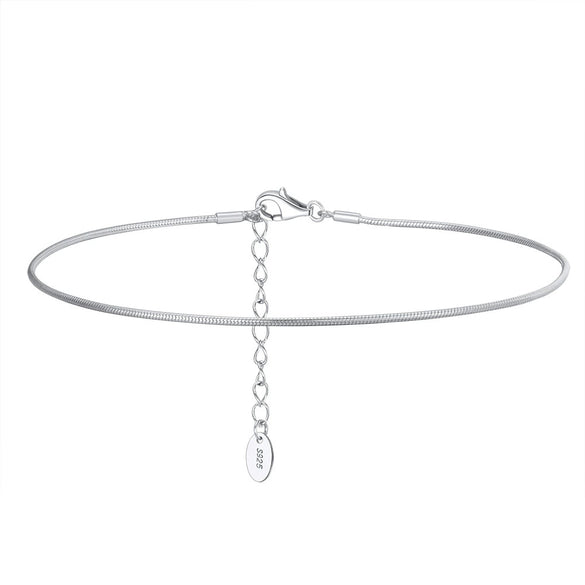 Chopin Chain 925 Silver Geometric Personality Hip Hop Clavicle Chain