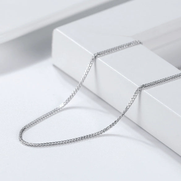 Chopin Chain 925 Silver Geometric Personality Hip Hop Clavicle Chain