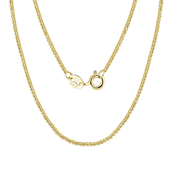 Chopin Chain 925 Silver Geometric Personality Hip Hop Clavicle Chain