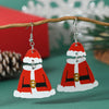 Christmas Carnival Party Elegant Fashion Acrylic Doublesided Earrings
