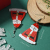 Christmas Carnival Party Elegant Fashion Acrylic Doublesided Earrings