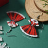 Christmas Carnival Party Elegant Fashion Acrylic Doublesided Earrings