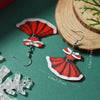 Christmas Carnival Party Elegant Fashion Acrylic Doublesided Earrings