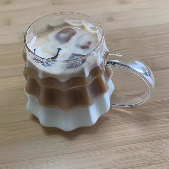 Christmas Casual Solid Color Borosilicate Glass Water Bottles 1 Piece