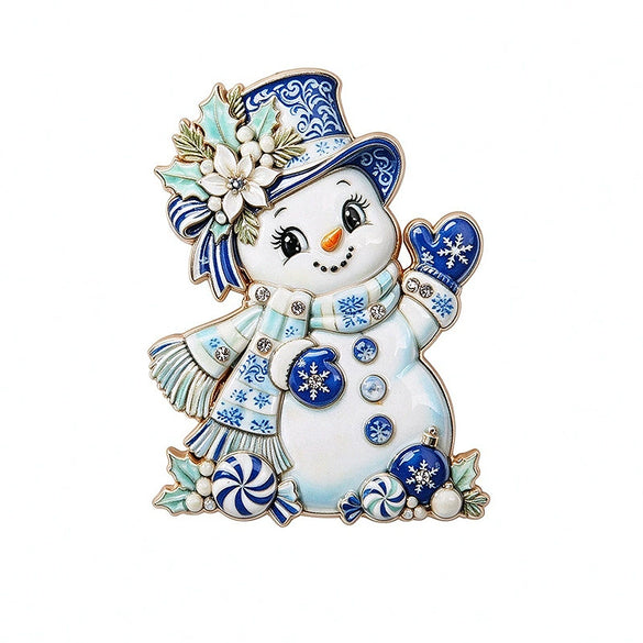 Christmas Cat Brooch Electroplated Alloy Glaze Drip Animal Pin For Unisex Festive Accessories