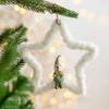 Christmas Cute Round Star Heart Shape Resin Party Hanging Ornaments 1 Piece