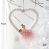 Christmas Cute Round Star Heart Shape Resin Party Hanging Ornaments 1 Piece