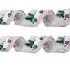 Christmas Decoration Ribbon Red White For Christmas Tree Gift Box Packaging Accessories