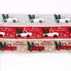 Christmas Decoration Ribbon Red White For Christmas Tree Gift Box Packaging Accessories
