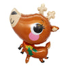 Christmas Deer Aluminum Film Party Balloons