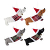 Christmas Fashion Dog Nonwoven Party Hanging Ornaments 1 Piece