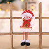 Christmas Fashion Snowman Elk Cloth Party Hanging Ornaments 1 Piece