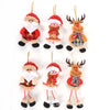 Christmas Fashion Snowman Elk Cloth Party Hanging Ornaments 1 Piece